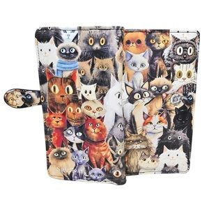 Stylish Cat Print Wallet